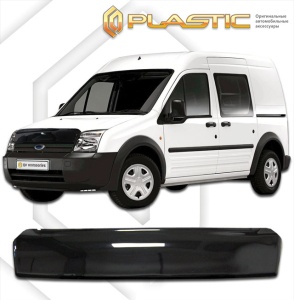 Дефлектор капота Ford Tourneo Connect 1 2002-2009 | черный