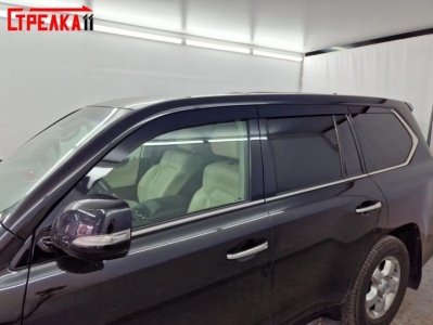 Дефлекторы Lexus LX570 2015-2022 | из 6 частей, премиум, плоские, 2D
