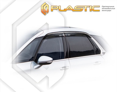 Дефлекторы ветровики Citroen C4 седан 2013-
