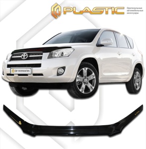 Дефлектор капота Toyota Rav4 30 2009- | exclusive, черный