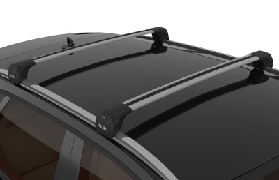 LUX SCOUT 2 для Haval H3 2024+ | Багажник на штатные интегрированные рейлинги | 130 см