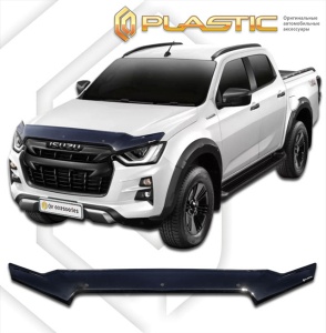 Дефлектор капота Isuzu D-MAX 2020- (RG) | черный