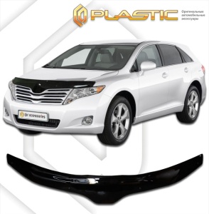 Дефлектор капота Toyota Venza 2011-2016 | черный