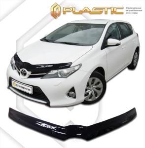Дефлектор капота Toyota Auris 2 2012-2018 | черный
