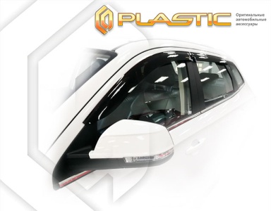 Дефлекторы ветровики FAW Besturn X40 2016- (D181)