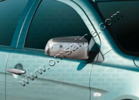 Накладки на зеркала для Mitsubishi Lancer X «2007+»