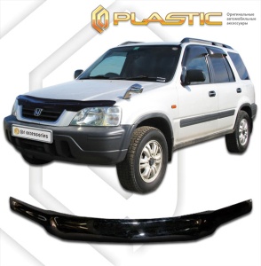 Дефлектор капота Honda CR-V 1 1995-2001 (RD1, RD2) | черный