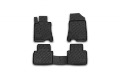 Коврики в салон HONDA Crosstour 01/2013- 2wd (полиуретан) / Хонда Кросстур