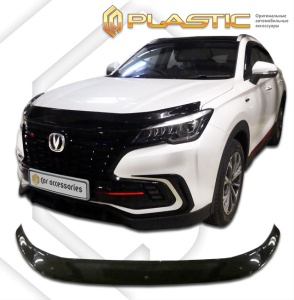 Дефлектор капота Changan CS85 2022- | черный