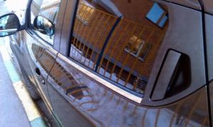 Накладки на уплотнители стекол для Nissan Juke «2010-»