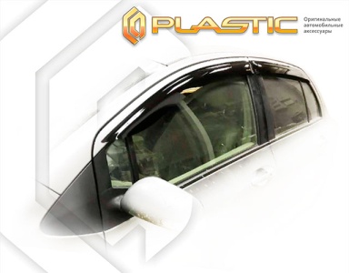 Дефлекторы ветровики Toyota Yaris 2 2005-2010 (P-90,91,95)