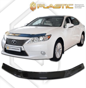 Дефлектор капота Lexus ES 2012-2015 | черный