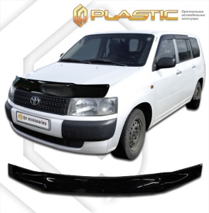 Дефлектор капота Toyota Probox 2002-2014 (NCP58-59G,NCP51V) | черный