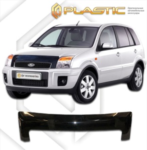 Дефлектор капота Ford Fusion 2004-2013 (CBK) | черный