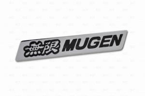 Шильд "Mugen" Для Honda, Самоклеящийся, Цвет: Хром, 1 шт. вар.4
