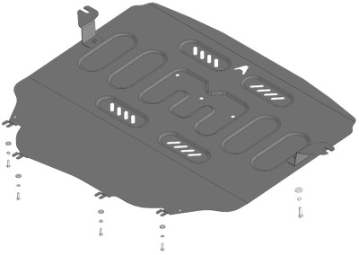 Защита картера Gac GS3 2024- | двигатель + КПП, 1,5 мм, сталь | АвтоСтандарт | 57805 Защита картера Gac GS3 2024- | двигатель + КПП, 1,5 мм, сталь | АвтоСтандарт | 57805