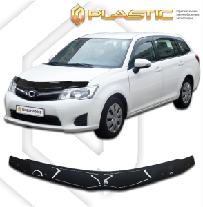 Дефлектор капота Toyota Corolla Fielder 3 2012-2015 (NZE160) | черный