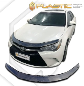 Дефлектор капота Toyota Camry 50 2014-2018 (Американская версия) | черный