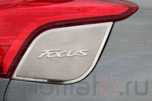 Накладка на лючек бензобака Ford Focus III Хетчбек АБС