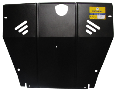 Защита картера Hyundai Matrix 2001-2010 | двигатель + КПП, 2 мм, сталь | MOTODOR | 00910