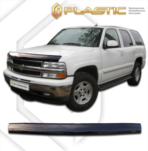 Дефлектор капота Chevrolet Tahoe 2 1999-2007 (GMT800) | черный