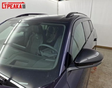 Премиум водостоки дефлекторы лобового стекла Volkswagen Teramont PRO