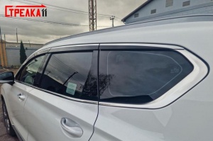 Перетяжка дверных карт Hyundai Santa Fe