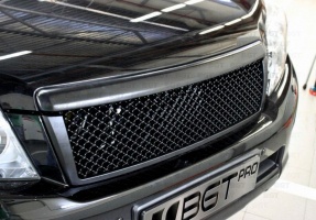 Решетка радиатора "Bentley Style" без камеры для Toyota Land Cruiser Prado 150 «2011+»