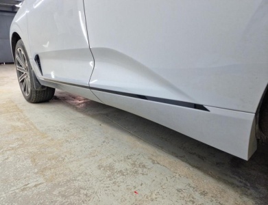 Накладки на низ дверей для Changan Uni-K | 4 штуки, декор