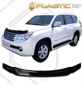 Дефлектор капота Lexus GX 460 2010-2013 дорестайл | черный