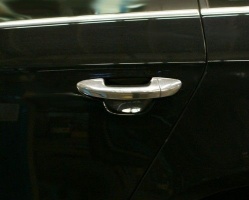 Накладки на дверные ручки, нерж., 4 двери для VW Passat «B6»