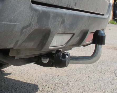 Фаркоп Nissan X-Trail 2007-2010 | шар A - оцинкованный, нагрузка 75/1500 | MOTODOR | 91402-A
