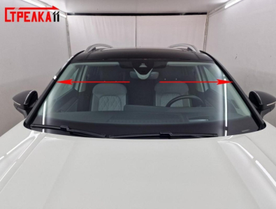 Премиум водостоки дефлекторы лобового стекла Volkswagen Tavendor