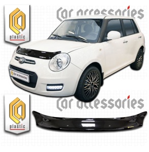 Дефлектор капота Lifan Smily 2014- (330) | черный
