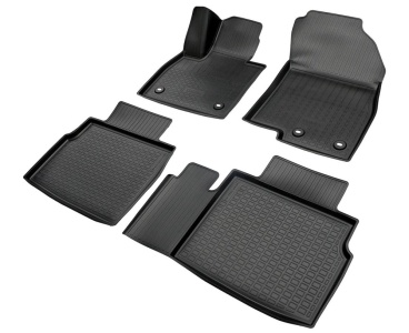 Коврики OMODA C7 | полиуретановые, черные, Norplast