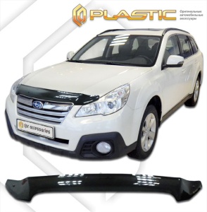 Дефлектор капота Subaru Outback 4 2009-2015 | черный