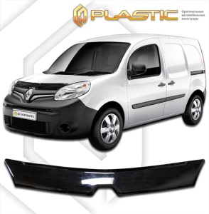 Дефлектор капота Renault Kangoo 2014- | черный