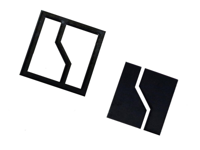 Накладки на передний логотип для Zeekr 001 | декор