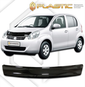 Дефлектор капота Daihatsu Boon 2 2010-2014 | черный