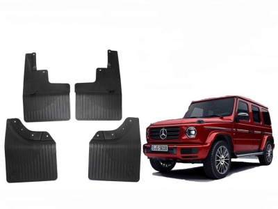 Брызговики OEM для Mercedes G W463 2018+ | комплект: передние+задние