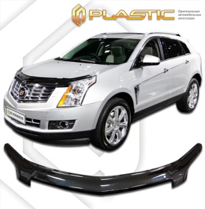 Дефлектор капота Cadillac SRX 2009- | exclusive, черный