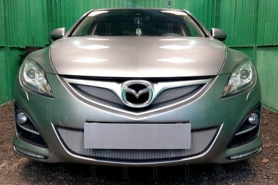 Защита радиатора для Mazda 6 GH (2010-2012) рестайл | Стандарт