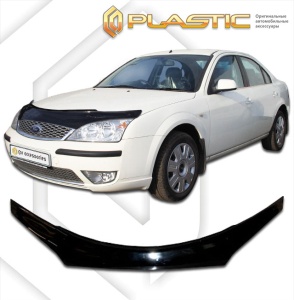 Дефлектор капота Ford Mondeo 2000-2007 | exclusive, черный