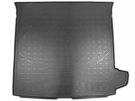 Коврик в багажник GAC GS8 (2016-2021) (сложенный 3 ряд) | черный, Norplast