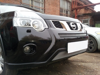 Защита радиатора для Nissan X-Trail T31 (2011-2014) рестайл | Стандарт