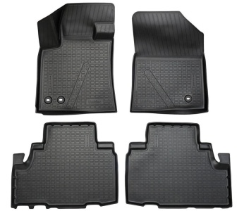 Коврики Changan CS75 Plus 2 2023+ | полиуретановые, черные, Norplast