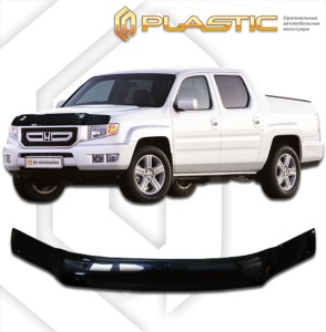Дефлектор капота Honda Ridgeline 2004-2016 | черный
