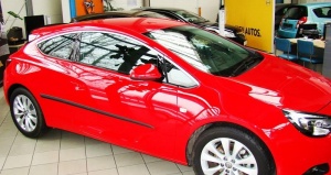 Боковые молдинги на двери для Opel Astra J GTC 2010+/2012+ | Rider F-18