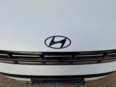 Накладки на логотип для Hyundai Santa Fe 5 (MX5) 2024+ | 2 штуки, декор