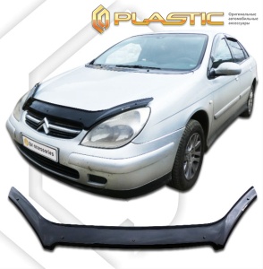 Дефлектор капота Citroen C5 1 лифтбек 2001-2004 (DC ) | черный
